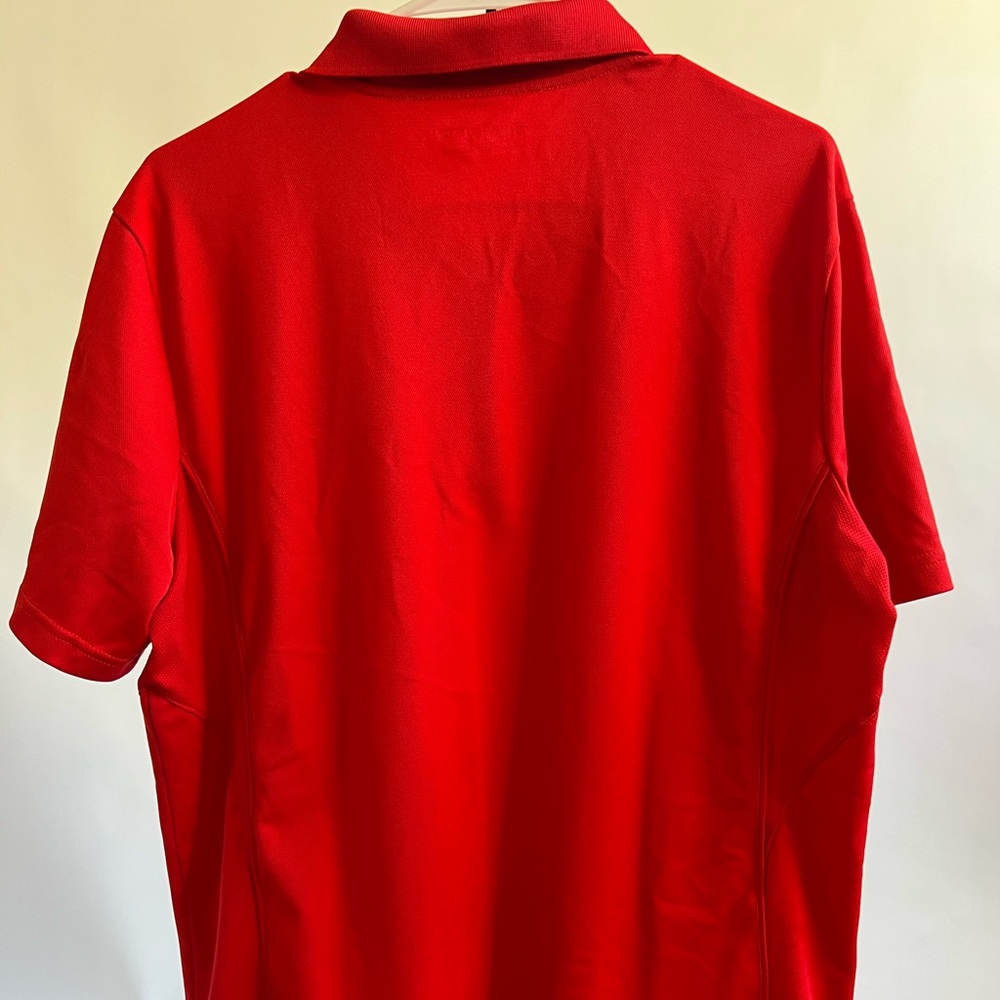 Red Fila Golf Polo